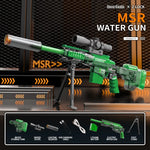 Toy Sniper Electric Water Gun Toy Automatic MSR-Bracket Continuous Shoot