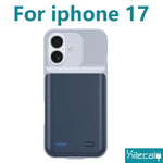 Xilecaly Smart Battery Charger Case For iPhone, Battery Pack Power Bank External Charging Cover For iPhone