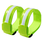 Night Running Armband LED Light Outdoor Sports USB Rechargeable Safety Belt Arm Leg Warning Wristband Cycling Bike Bicycle Light