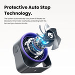 Vention Air Circulation Fan Wireless Electric Fan 3000/4500mAh Portable Speed Cooling Cooler 2500RPM
