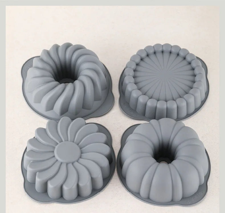 east Essentials High-temperature resistant silicone cake Mold, chiffon cookie, toast muffin cup, non-stick cake Mold, baking Mold