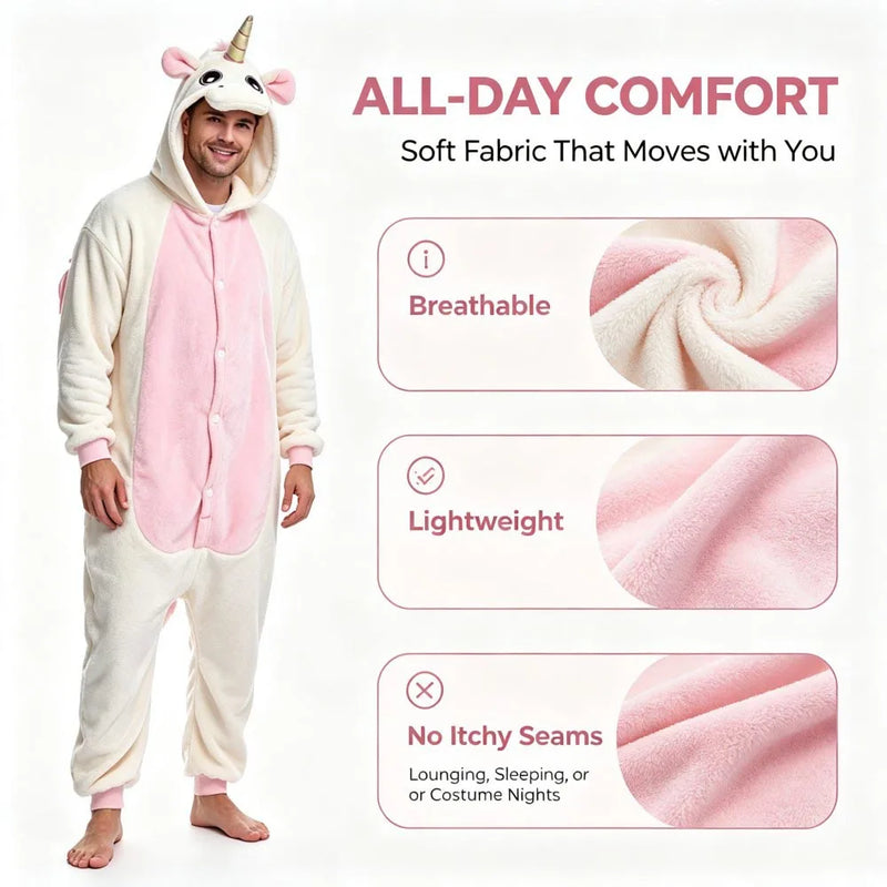 Halloween Pumpkin – Plush Orange Jumpsuit Costume for Adults & Kids, Unisex Carnival Party Outfit, Cosplay & Dress-Up Kigurumi Onesie Costume