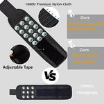 5 Rows 15 Magnets Powerful Magnetic Tool Magnetic Wristband Secure Screws Nails Drill Bits Strong Magnetic Wrist Tool Kits Parts Best for Father's Day