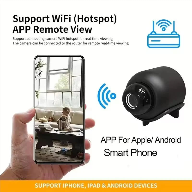 2.4G WiFi Spy Camera Small Remote Monitoring Wireless