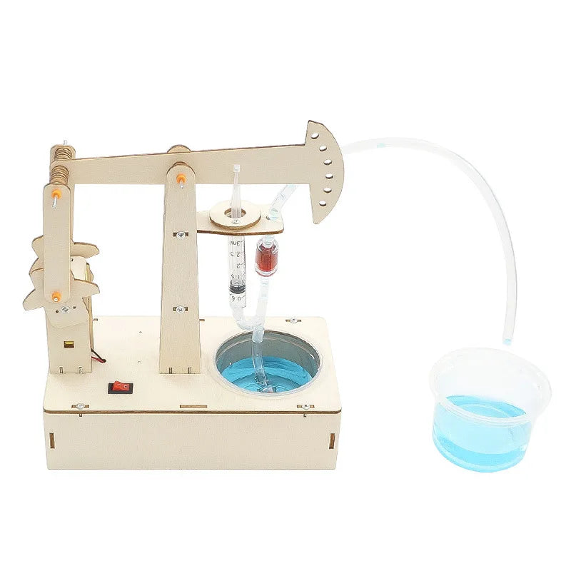 Kids STEM Toys DIY Pumping Unit Model Kit