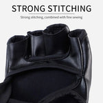 Half Finger Boxing Gloves Pu Leather Mma Fighting Kick Gloves Sanda Training Mma Taekwondo Boxing Sandbag Adult Tkd Fight G H6l5