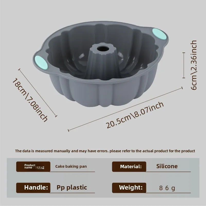 east Essentials High-temperature resistant silicone cake Mold, chiffon cookie, toast muffin cup, non-stick cake Mold, baking Mold