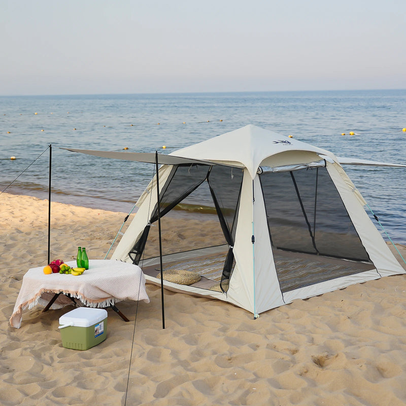 2–3 Person Pop-Up Camping Tent – Waterproof & Windproof with Carry Bag