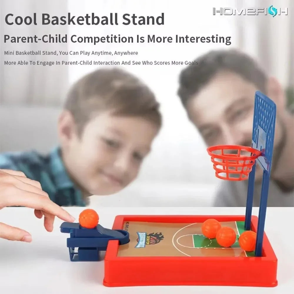 Basketball Game Mini Desktop Tabletop Portable Travel or Office Game Set
