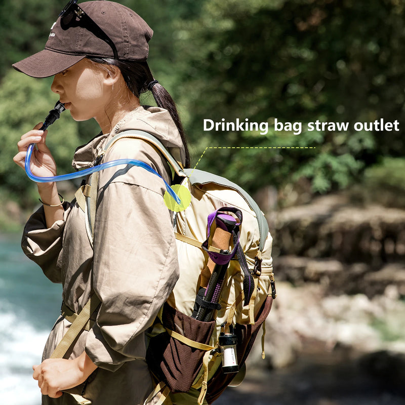 BISINNA Camping Backpack, Hiking Portable Ultralight Waterproof Nylon Bag 22L