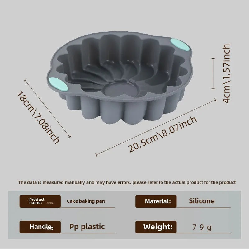 east Essentials High-temperature resistant silicone cake Mold, chiffon cookie, toast muffin cup, non-stick cake Mold, baking Mold