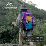 MOUNTAINHIKER Outdoor Camping Backpack, Mountaineering Bag Multifunctional