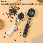 MasterBro Mini Spoon Scale Digital Kitchen Scale Electronic LCD Food Scale 0.1-500g Cooking Flour Milk Coffee Powder Weight Measure Spoon