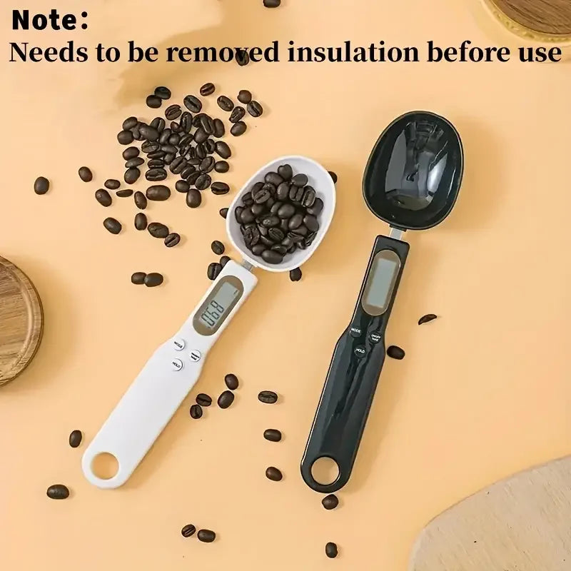 MasterBro Mini Spoon Scale Digital Kitchen Scale Electronic LCD Food Scale 0.1-500g Cooking Flour Milk Coffee Powder Weight Measure Spoon