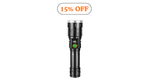 Gondiah Camping Powerful 2*300W LED Flashlight 8500000LM