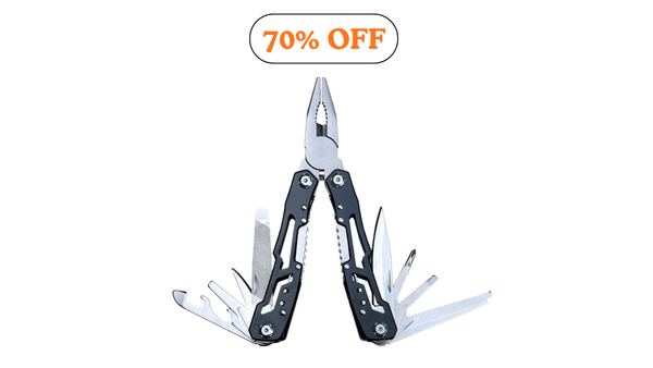 Multifunctional Folding Portable Tool Plier, Knife Stainless Steel Outdoor