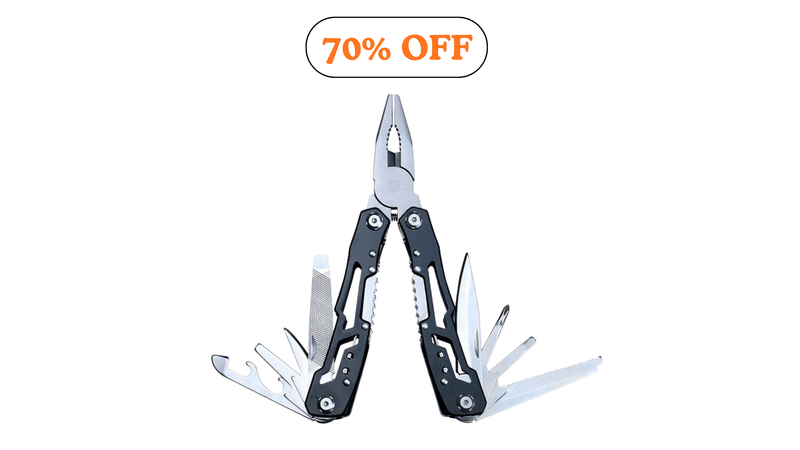 Multifunctional Folding Portable Tool Plier, Knife Stainless Steel Outdoor