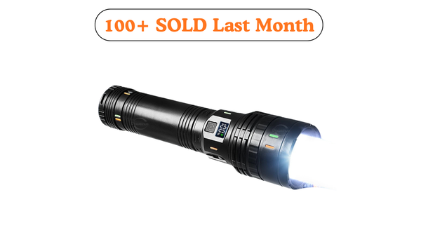 Gondiah Camping 998000000LM Ultra Powerful LED Flashlight, 2000W