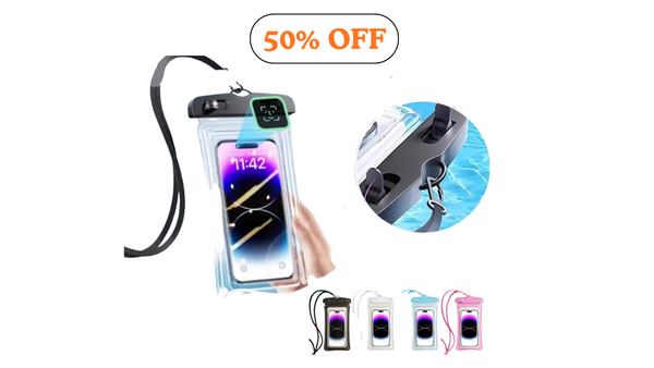 Waterproof Phone Case Pouches, Floating Bag, Touch Screen Access & More