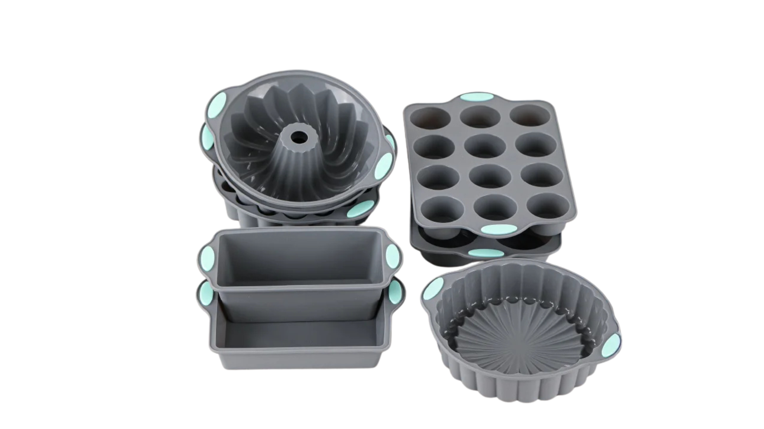 east Essentials High-temperature resistant silicone cake Mold, chiffon cookie, toast muffin cup, non-stick cake Mold, baking Mold