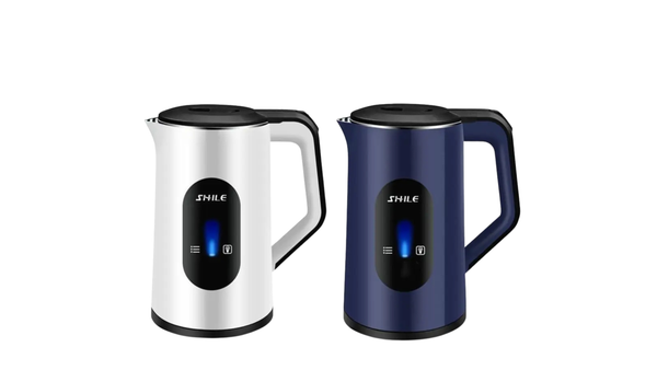 wAvvle 2.2L Stainless Steel Electric Digital Display Large Tea Kettle Auto-Shutoff Thermal Water Kettle 1500W Fast Boil Tea Pot Kettle