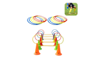 Durable Agility Training Rings Portable Football Soccer Speed Agility Training Rings Sport Soccer Training Equipment