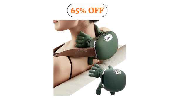 2026 Bionic Neck Shoulder Massager N7 Kneading Massager Shawl 3-Level Modes Neck Cervical Waist Leg Body Muscles Massage Pillow