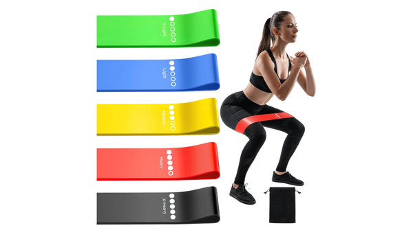 TPE Resistance Bands Fitness Set Rubber Loop Bands Strength Training Workout Expander Yoga Gym Equipment Elastic Rubber Loop