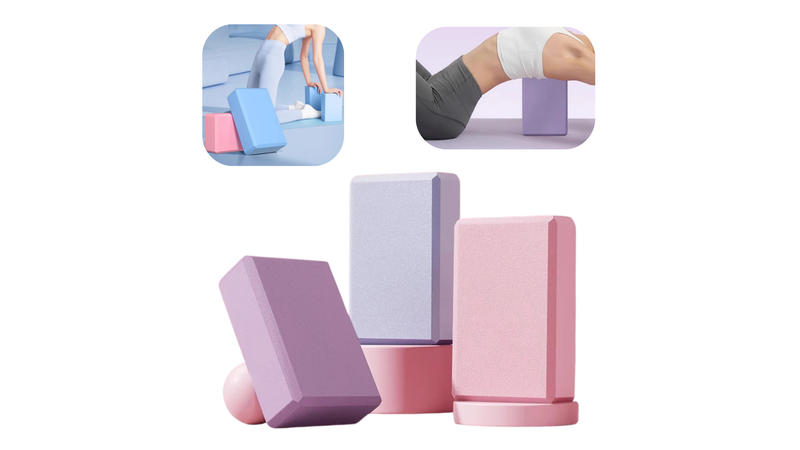 1PC Yoga Building Blocks Cubes Pilates Bricks Reinforcement Mats Sports Supplies Exercise Home Exercise Equipment Fitness