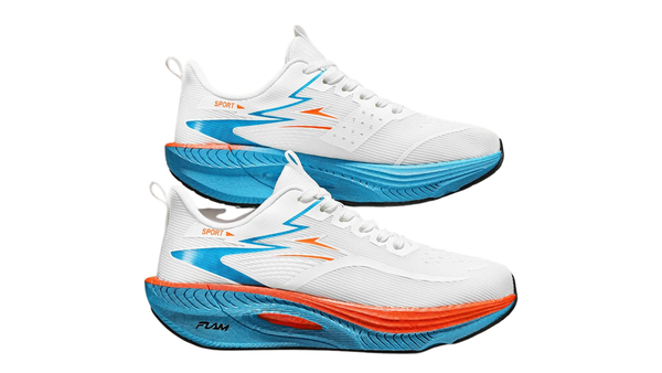 Marathon Men Sports Running Shoes Carbon Board Air Cushion Breathable Lightweight Women's Comfortable Athletic Nonskid Sneakers