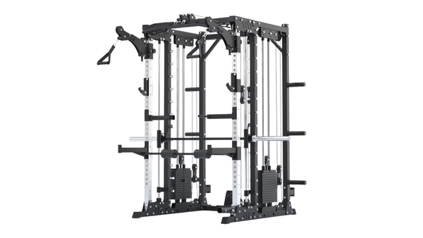Commercial Power Squat Rack Cage Multi-Functional Smith Machine Home Gym Unisex Indoor Use Cable Crossover Trainerpr