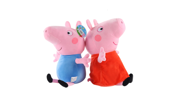 Peppa Pig Plush Toys George, Eddie Bear, Mr Dinosaur