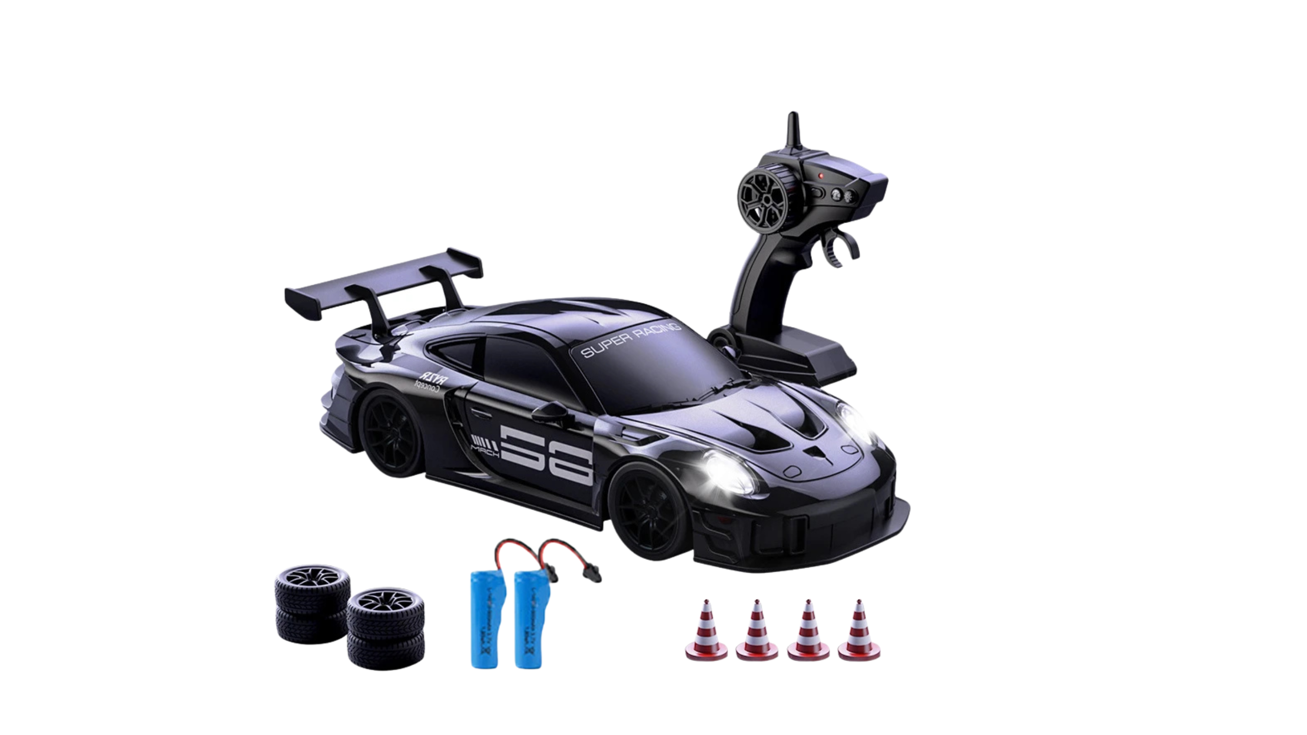 BK Toys Co. Porche STYLE 4WD RC Car Remote Control Car
