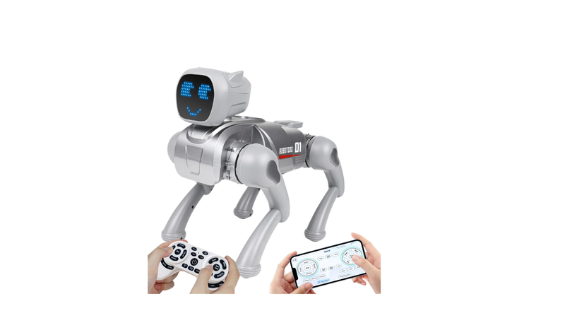 BK Toys Co. AI Smart RC Robot Dog Toys Voice Command, Programmable and more