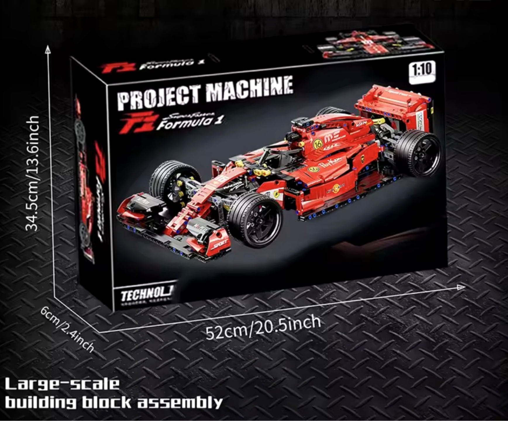 Lego STYLE F1 RC Race Car