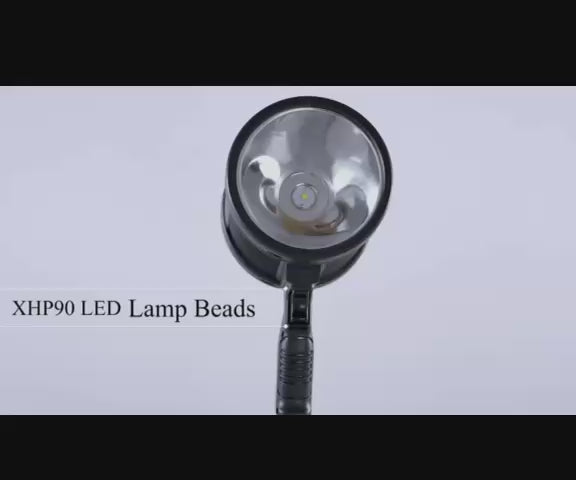 Rechargeable Spotlight 900000 Lumens Led Spotlights Handheld Large Flashlight Super Bright Outdoor Solar Spotlights Searchlight