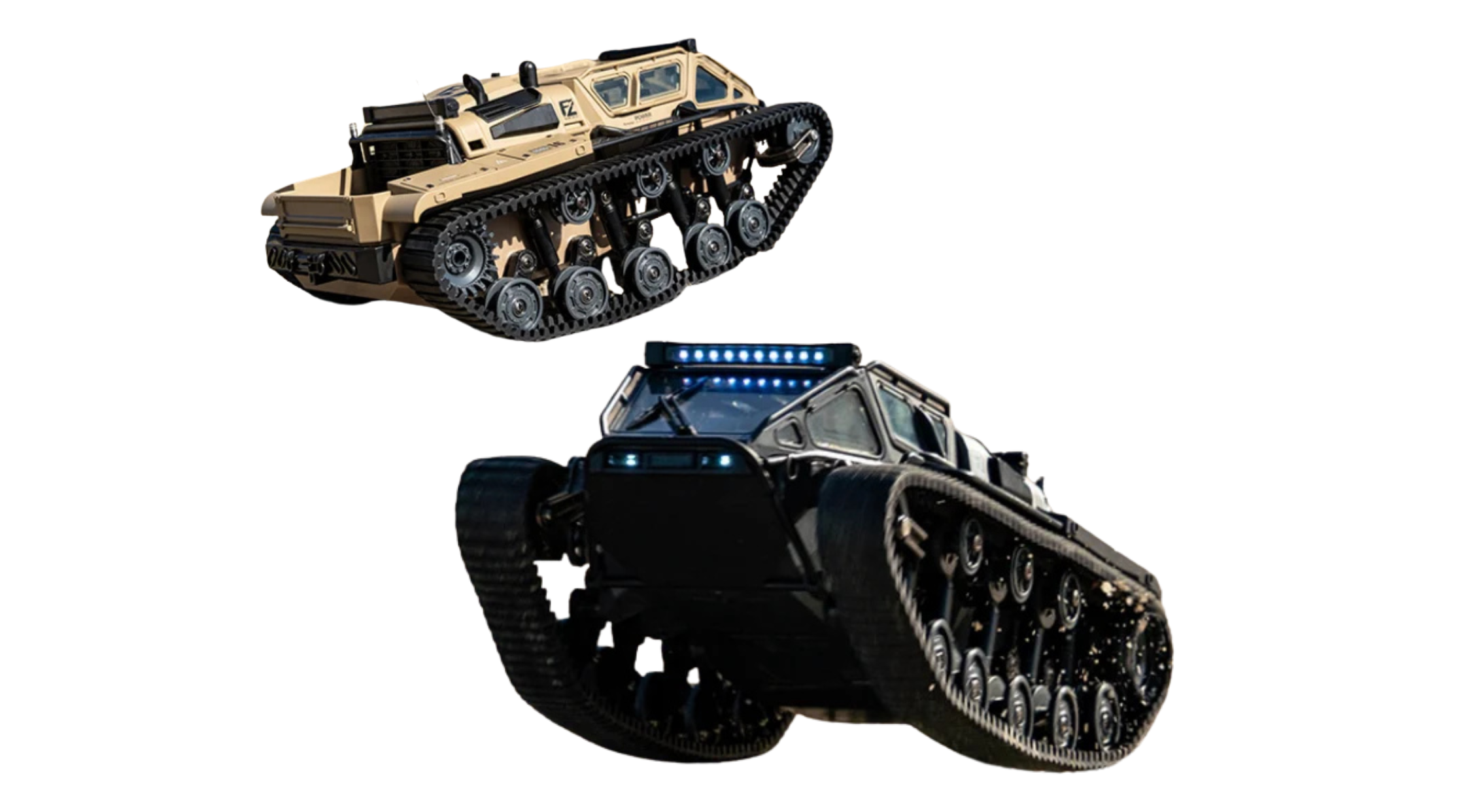 RC Tank Remote Control Car With 360° Rotation Drift RC Model Off-Road Vehicle