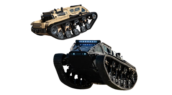 RC Tank Remote Control Car With 360° Rotation Drift RC Model Off-Road Vehicle