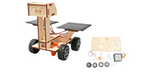 Solar Car Lunar Exploration Vehicle Children's Diy Hand-Assembled Model