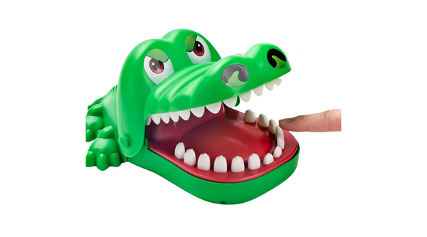 Crocodile Teeth Biting Finger Dentist Toy Game