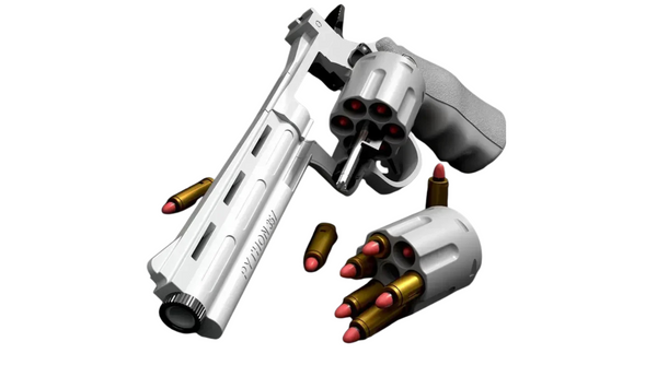 Toy Revolver Continuous Firing ZP5 Soft Dart Blaster Toy