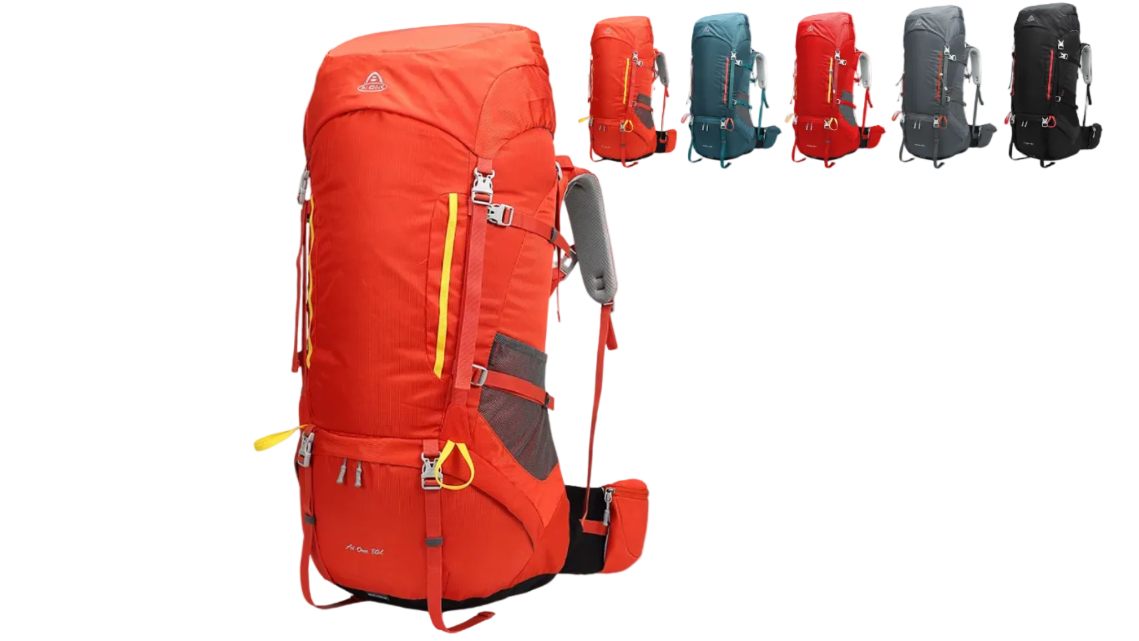 Gondiah Camping Backpack, Hiking Bag Large Capacity Backpack