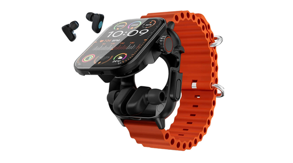 east Tech 2-in-1 smartwatch Bluetooth with headphones smartwatch