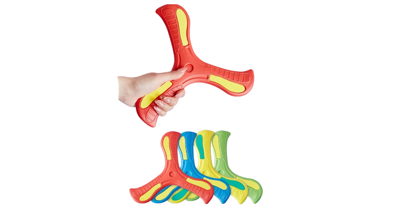 Children Boomerang Soft Three-leaf Cross