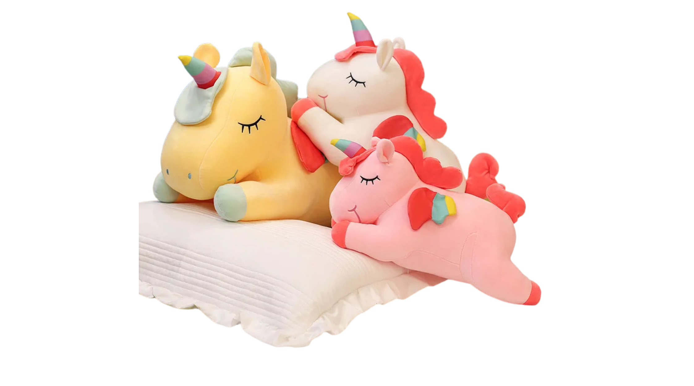 Cute Unicorn Plush Toy Rainbow Angel Unicorn