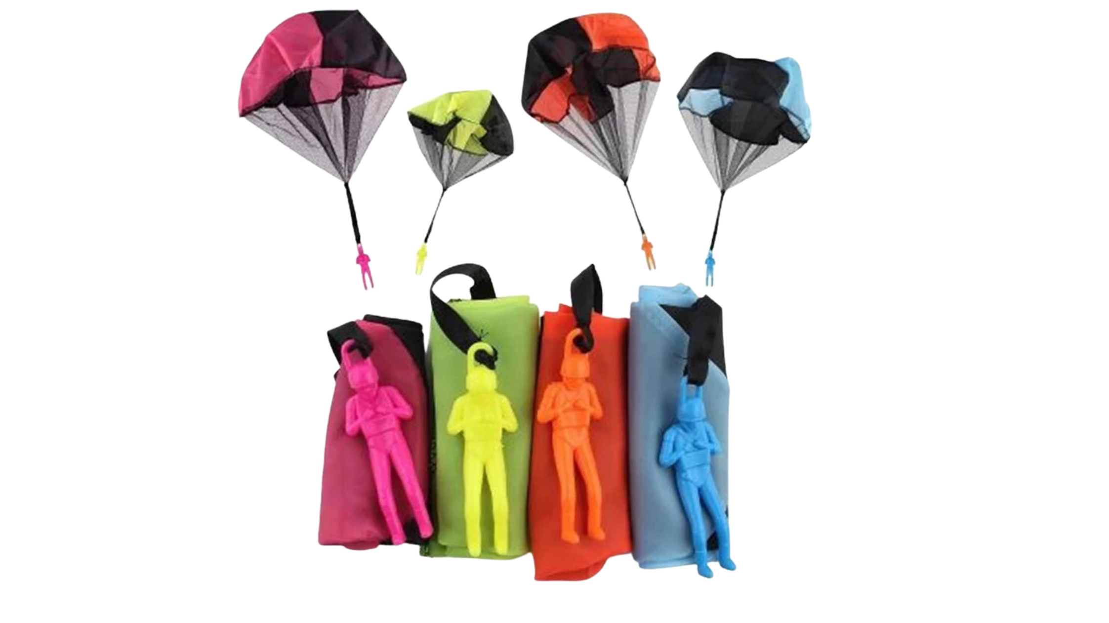 Hand Throwing Mini Soldier Camouflag Parachute