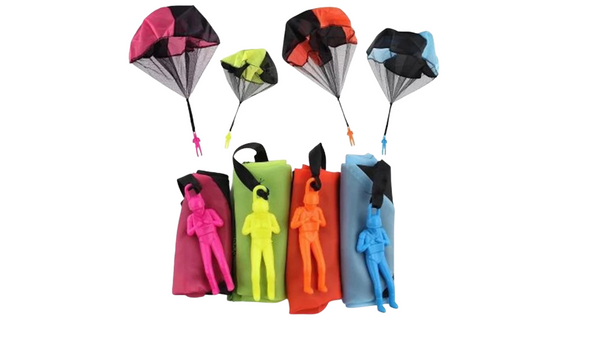 Hand Throwing Mini Soldier Camouflag Parachute