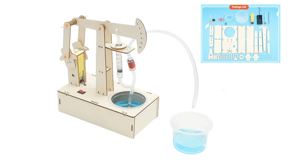 Kids STEM Toys DIY Pumping Unit Model Kit