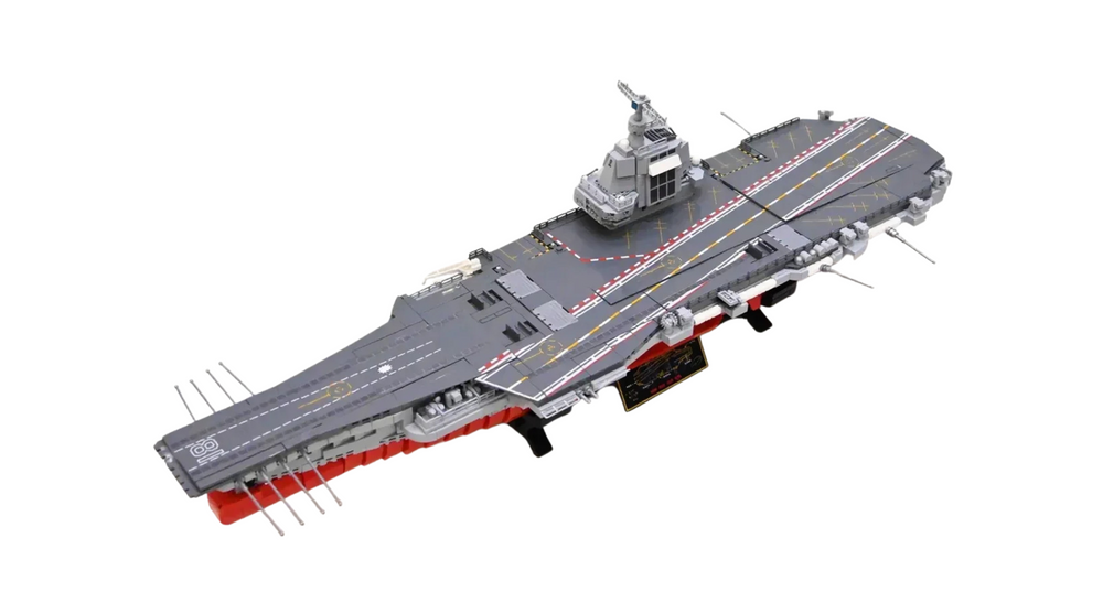 Lego STYLE 3049PCS Military Aircraft Carrier Ship Building Blocks
