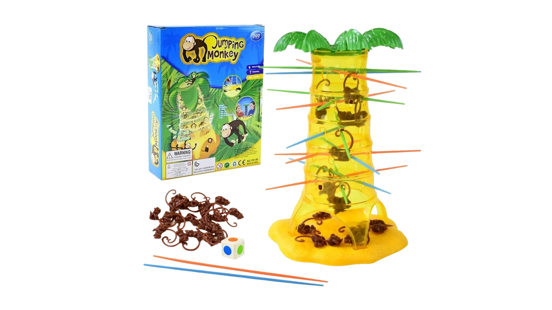 Multiplayer Tabletop Games Rolling Climbing Monkeys